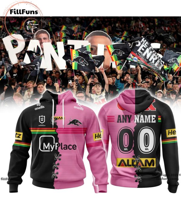 Penrith Panthers NRL Personalized Mix Away Home Hoodie, Joggers, Cap