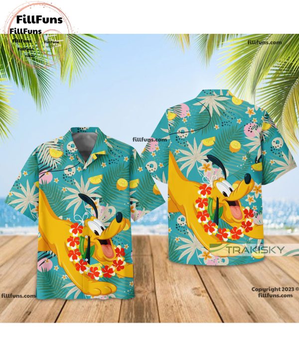 Pluto Disney Hawaiian Shirt