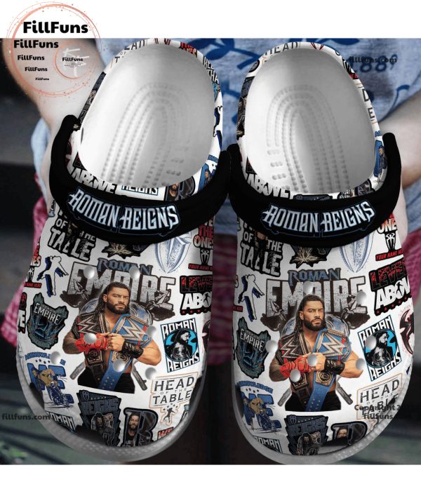 Roman Reigns Wwe Head Of The Table Crocs