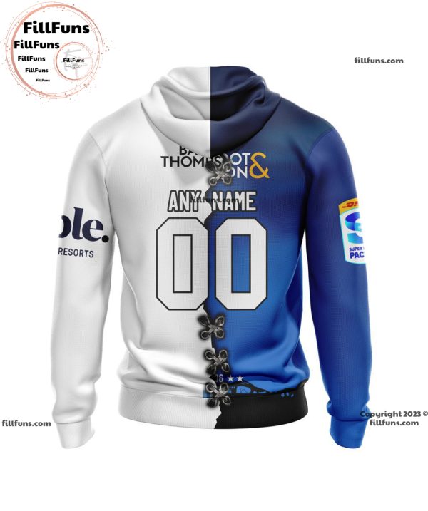 Super Rugby Auckland Blues Personalized Home Mix Away Jersey Kits Hoodie