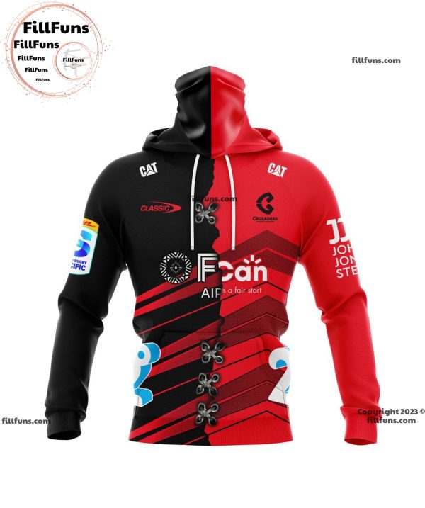 Super Rugby BNZ Crusaders Personalized Home Mix Away Jersey Kits Hoodie