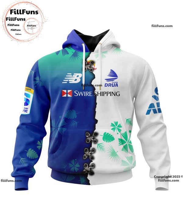 Super Rugby Fijian Drua Personalized Home Mix Away Jersey Kits Hoodie