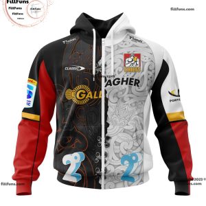 Super Rugby Gallagher Chiefs Personalized Home Mix Away Jersey Kits Hoodie