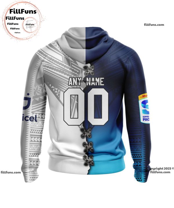 Super Rugby Moana Pasifika Personalized Home Mix Away Jersey Kits Hoodie