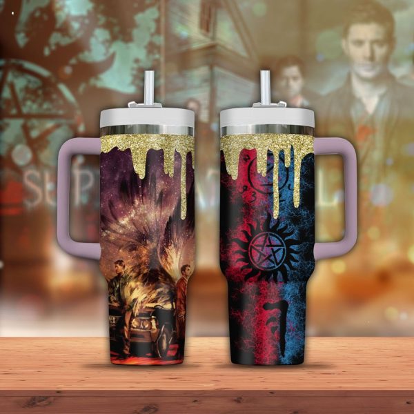 Supernatural Stanley Tumbler 40oz