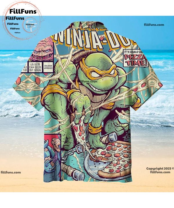Ninja Turtles Raph’s Pizza Time Hawaiian Shirt