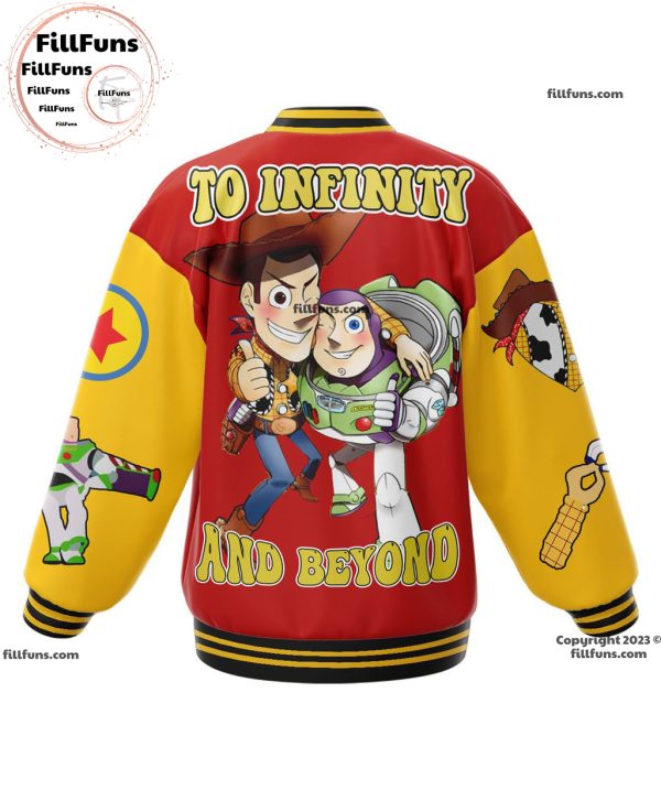 Toy Story To Infinity And Beyond Funny Baseball Jacket