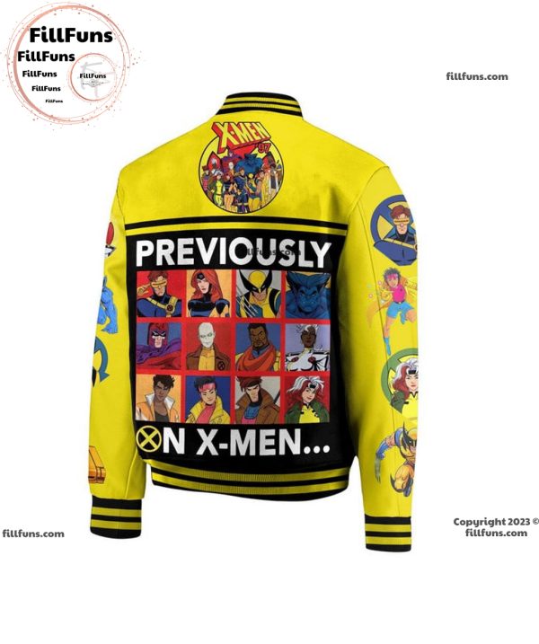 X-Men 97 Previously Baseball Jacket