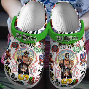 Rey Mysterio 619 Wear Belt WWE Crocs