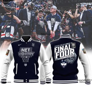 2024 NCAA Men’s Final Four UConn Huskies Baseball Jacket