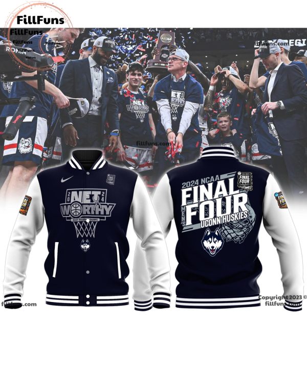 2024 NCAA Men’s Final Four UConn Huskies Baseball Jacket