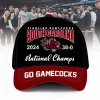 Fighting Gamecocks South Carolina 2024 38-0 National Champs Go Game Cocks Classic Cap – Garnet