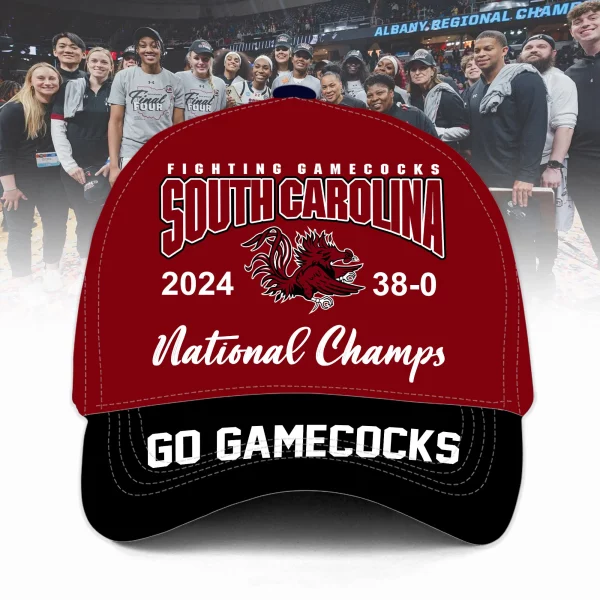 Fighting Gamecocks South Carolina 2024 38-0 National Champs Go Game Cocks Classic Cap – Garnet