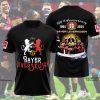 120th Anniversary 1904-2024 Bayern Leverkusen Forever Not Just When We Win 3D T-Shirt