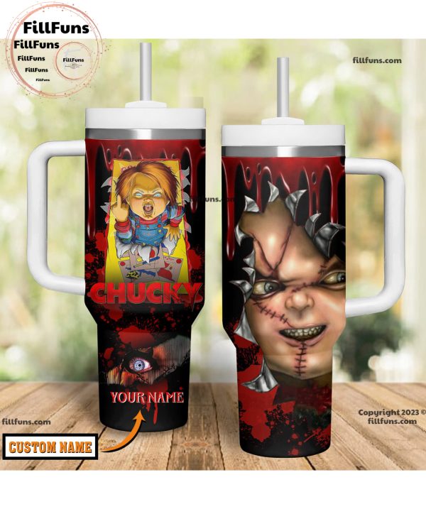 Chucky Doll Childs Play Stanley Tumbler 40oz