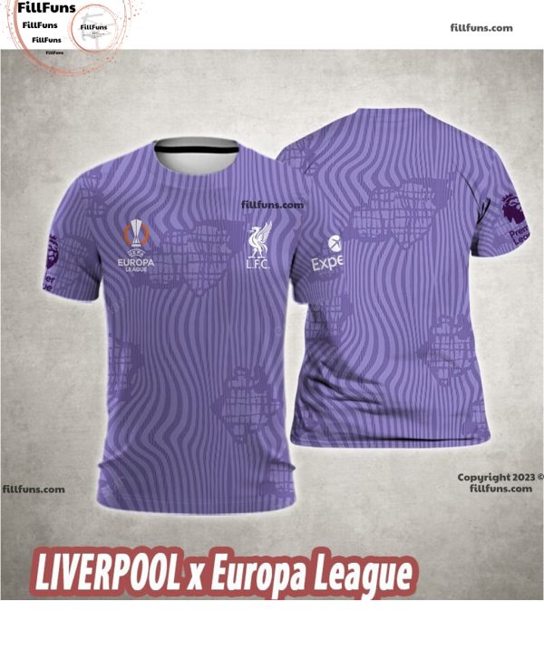 Liverpool FC x Europa League 3D T-Shirt