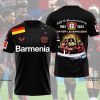 120th Anniversary 1904-2024 Bayer Leverkusen All Team 3D T-Shirt