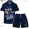 UConn Huskies National Champions 2024 Hawaiian Set