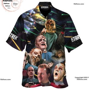 Halloween Costumes Star Trek Horrified Hawaiian Shirt
