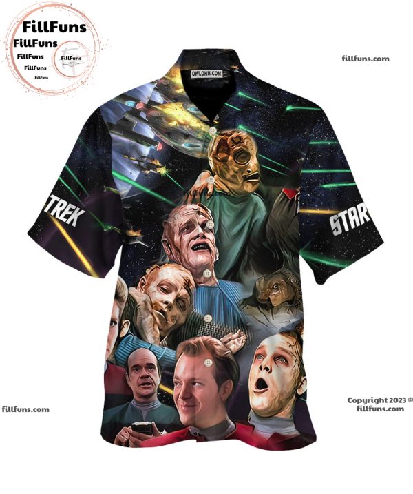 Halloween Costumes Star Trek Horrified Hawaiian Shirt