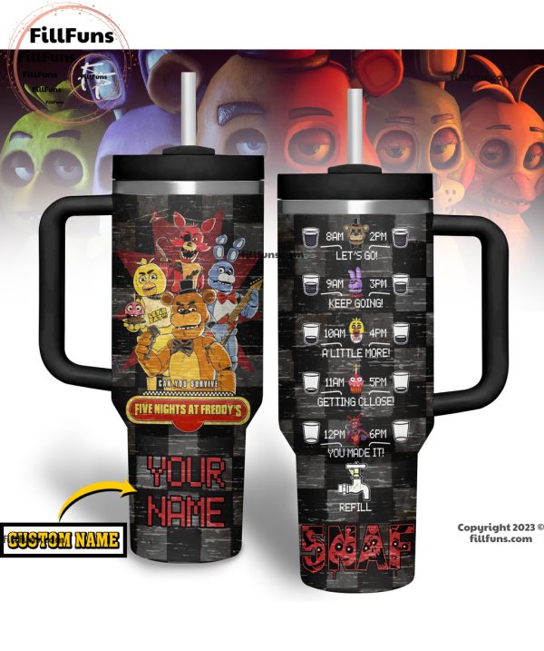 Can you Survive Five Nights At Freddy’s Stanley Tumbler 40oz