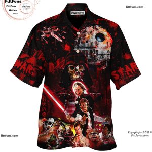 Halloween Star Wars Horror Blood Scary Hawaiian Shirt
