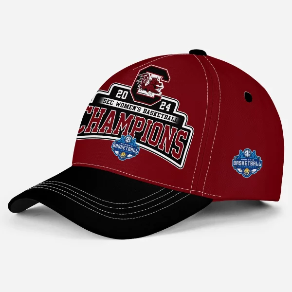 2024 Sec Women’s Basketball Champions  Women’s Basketball Classic Cap – Garnet