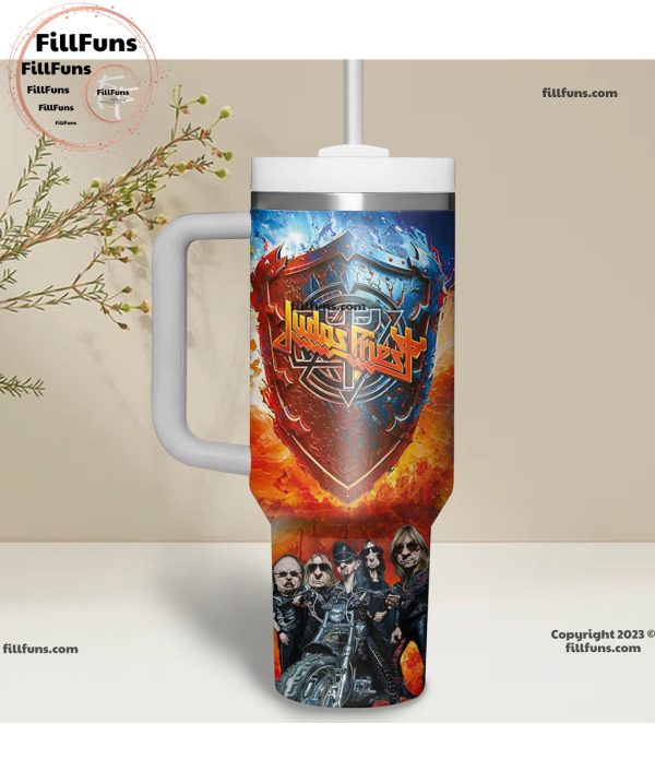 Judas Priest Fascer Chan A Bullet Cerrifying Scream Stanley Tumbler 40oz