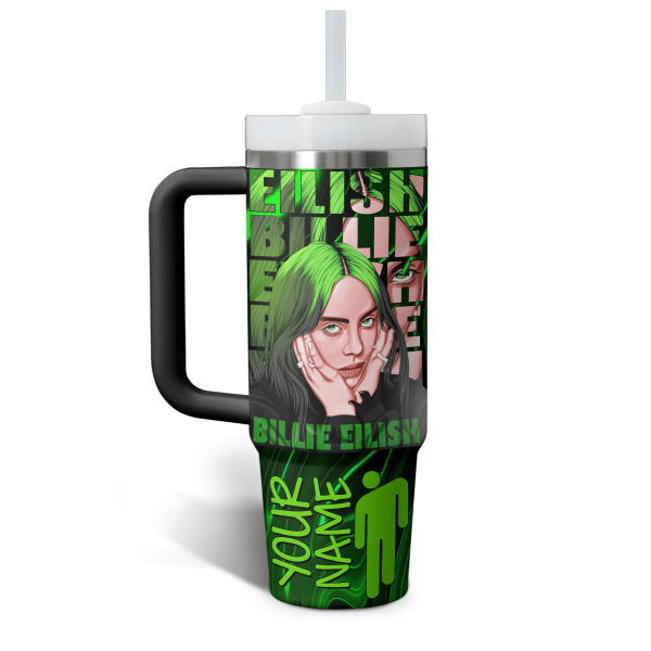 Billie Eilish Custom Stanley Tumbler 40oz