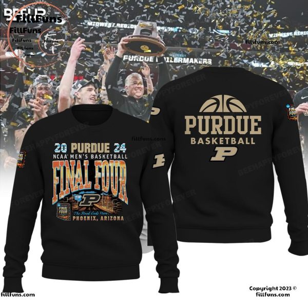 2024 Purdue Boilermakers NCAA Men’s Basketball Final Four 3D T-Shirt