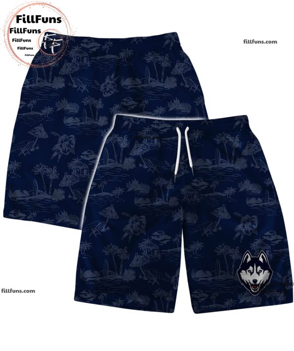 UConn Huskies 2024 NCAA Men’s Basketball National Champions Hawaiian Set