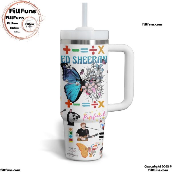 Ed Sheeran We Keep This Love In A Phtograph Stanley Tumbler 40oz