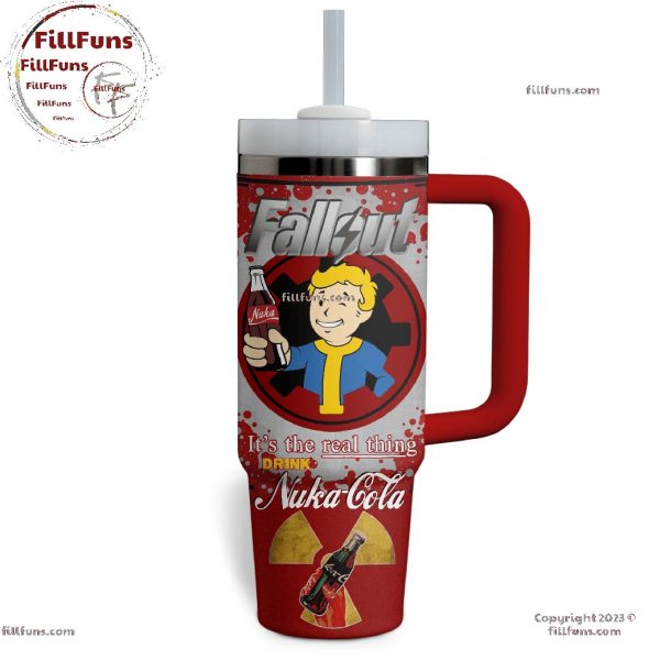 Fallout It’s The Real Thing Drink Nuka-Cola Stanley Tumbler 40oz