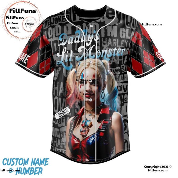 Harley Quinn Don’t Know If I Wanna Kill Your Or Kiss You Baseball Jersey