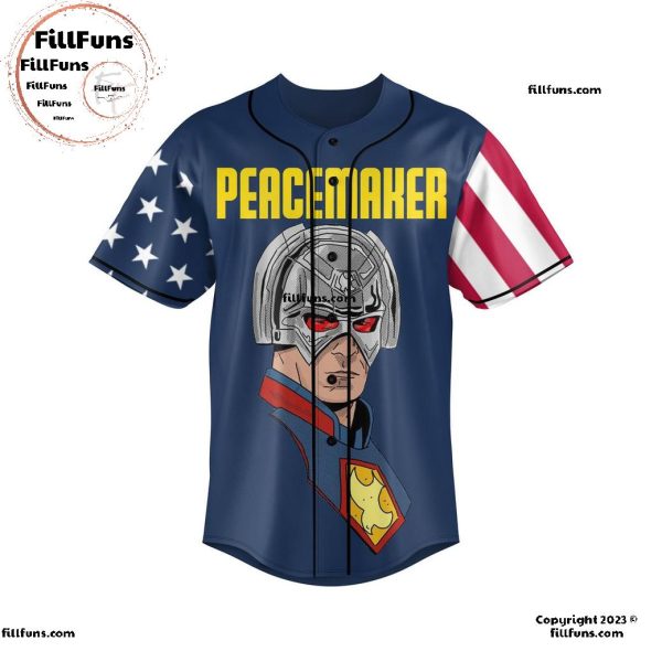 It’s Peacemaker Bug Version Of Superhero Baseball Jersey
