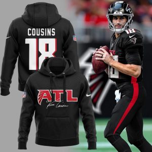 Kirk Cousins Atlanta Falcons Throwback Hoodie Longpants Cap