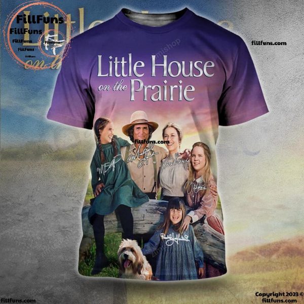 Little House On The Prairie Signatures 3D T-Shirt
