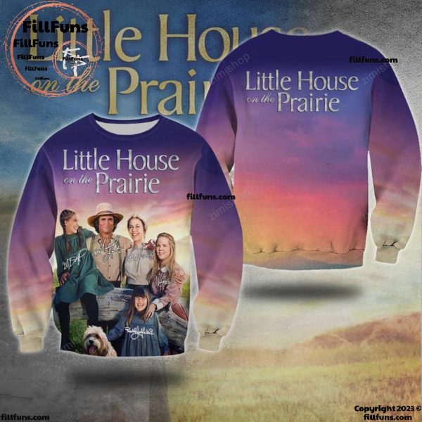 Little House On The Prairie Signatures 3D T-Shirt