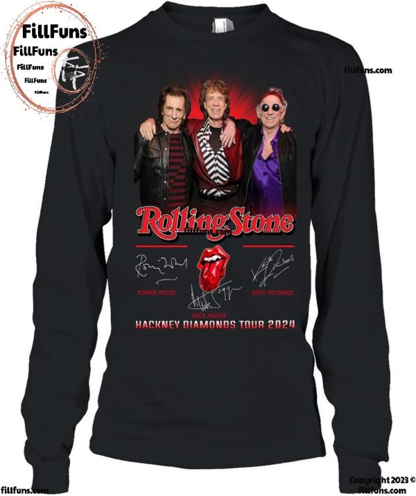 Rolling Stone Hackney Diamonds Tour 2024 T-Shirt