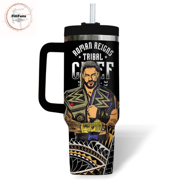 Roman Reigns Tribal Empire Stanley Tumbler 40oz