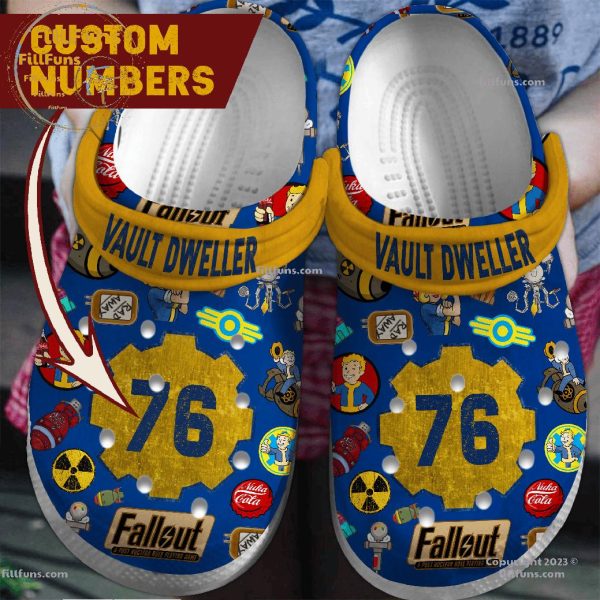 Vault Dweller 76 Fallout Crocs