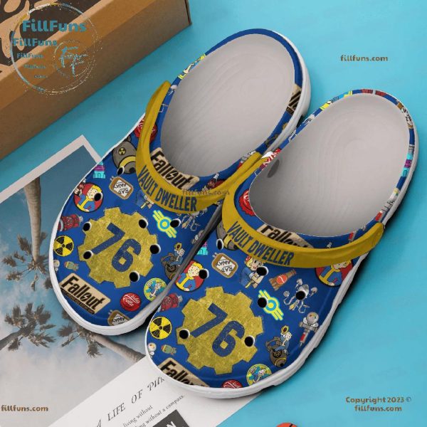 Vault Dweller 76 Fallout Crocs