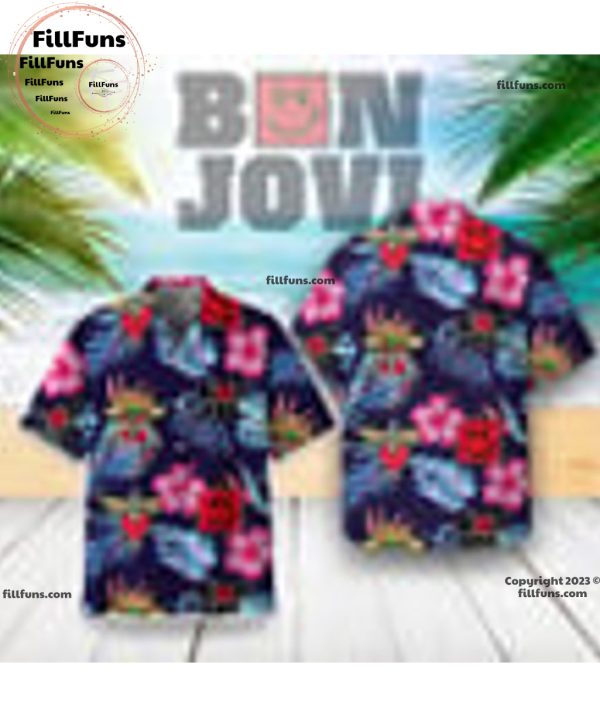 Bon Jovi Flowering Tree Hawaiian Shirt