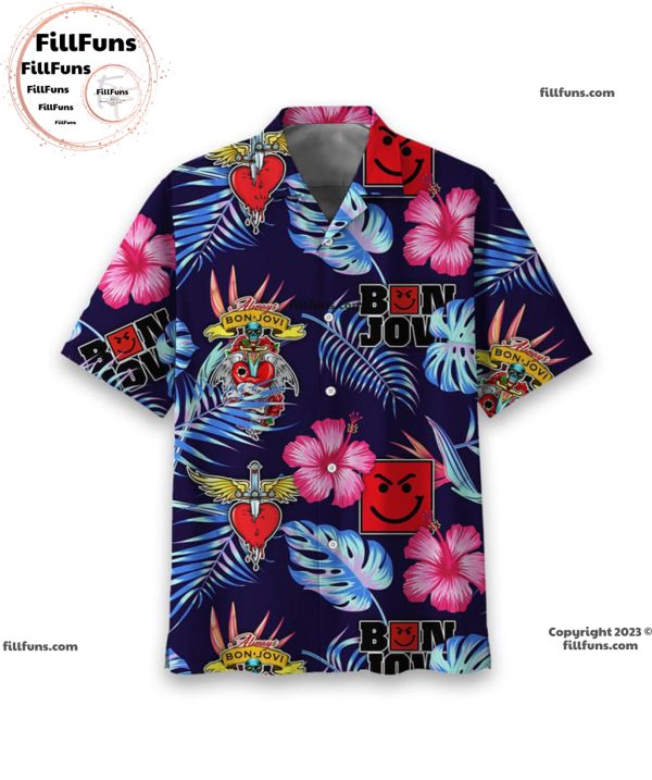 Bon Jovi Flowering Tree Hawaiian Shirt