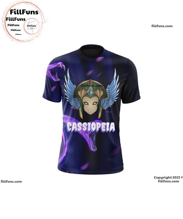 Cassiopeia League of Legends 3D T-Shirts