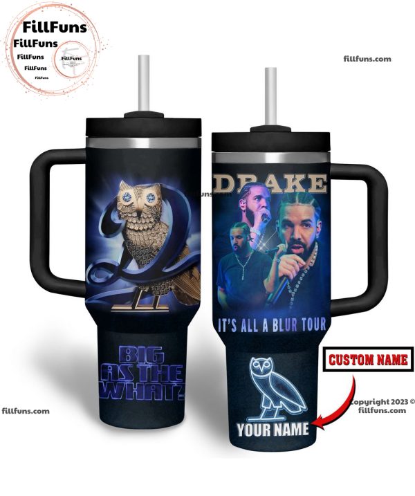 Drake It’s All A Blur Tour Big As The What Stanley Tumbler 40oz