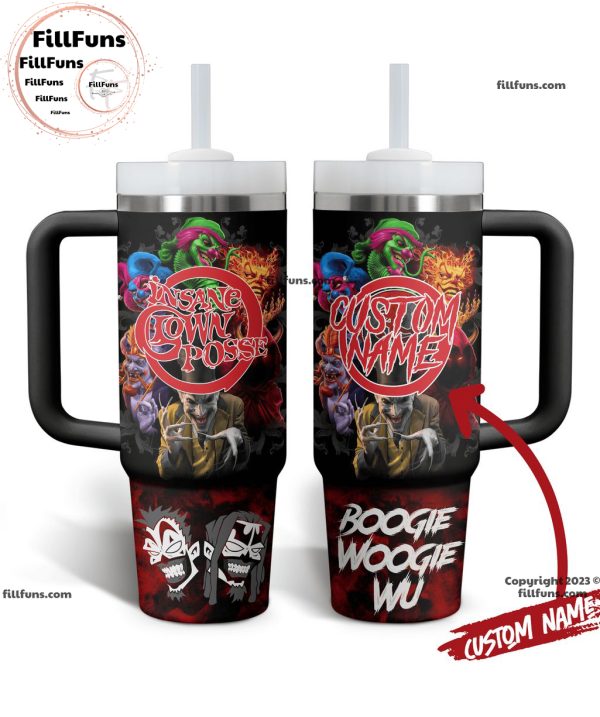 Insane Clown Posse Boogie Woogie Wu Spooky Clown Stanley Tumbler 40oz