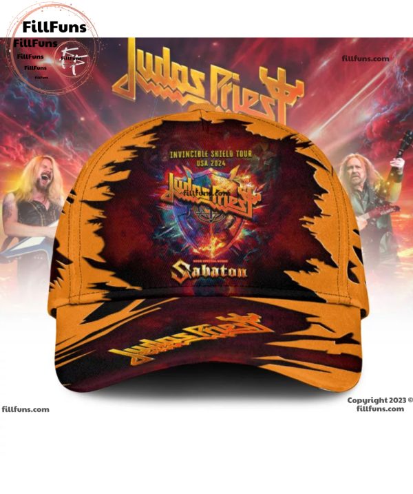 Judas Priest Announces The Invincible Shield Tour 2024 Sabaton Classic Cap