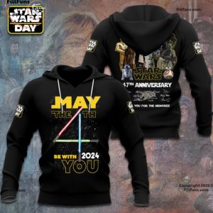 May The 4th Be Wuth You 2024 Star Wars 4th Anniversary Thank You For The Memories 3D T-Shirt