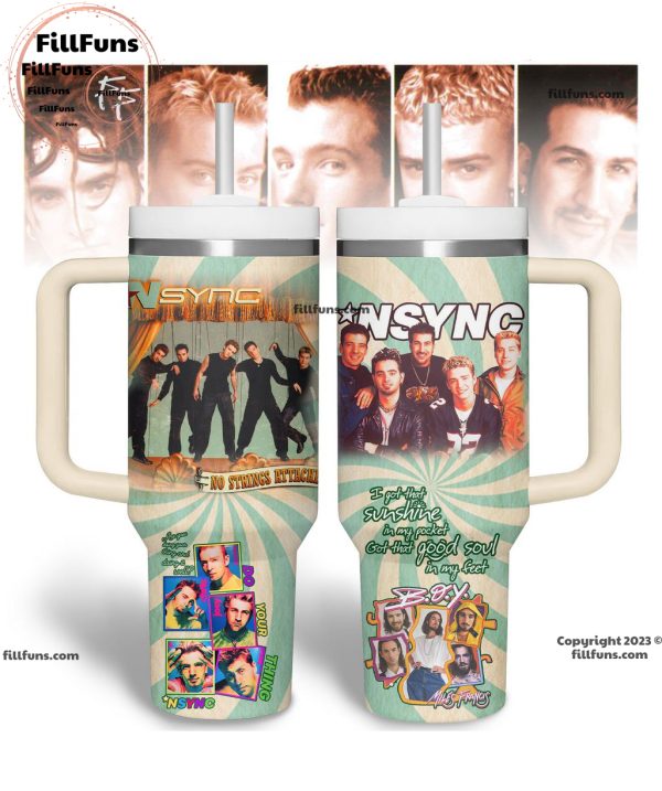 NSYNC No Strings Attached Stanley Tumbler 40oz